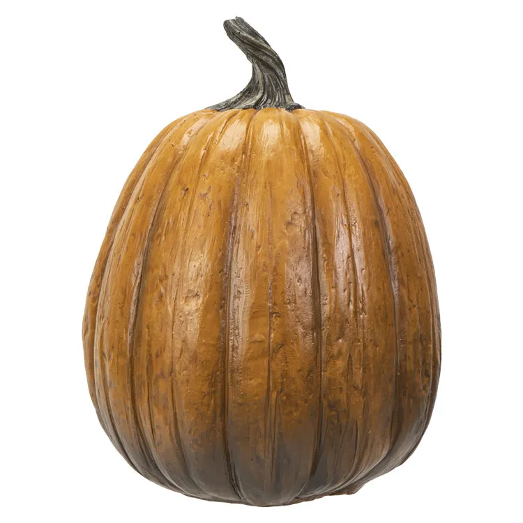 11.4" Ray Villafane Pumpkin Statue - Smiling