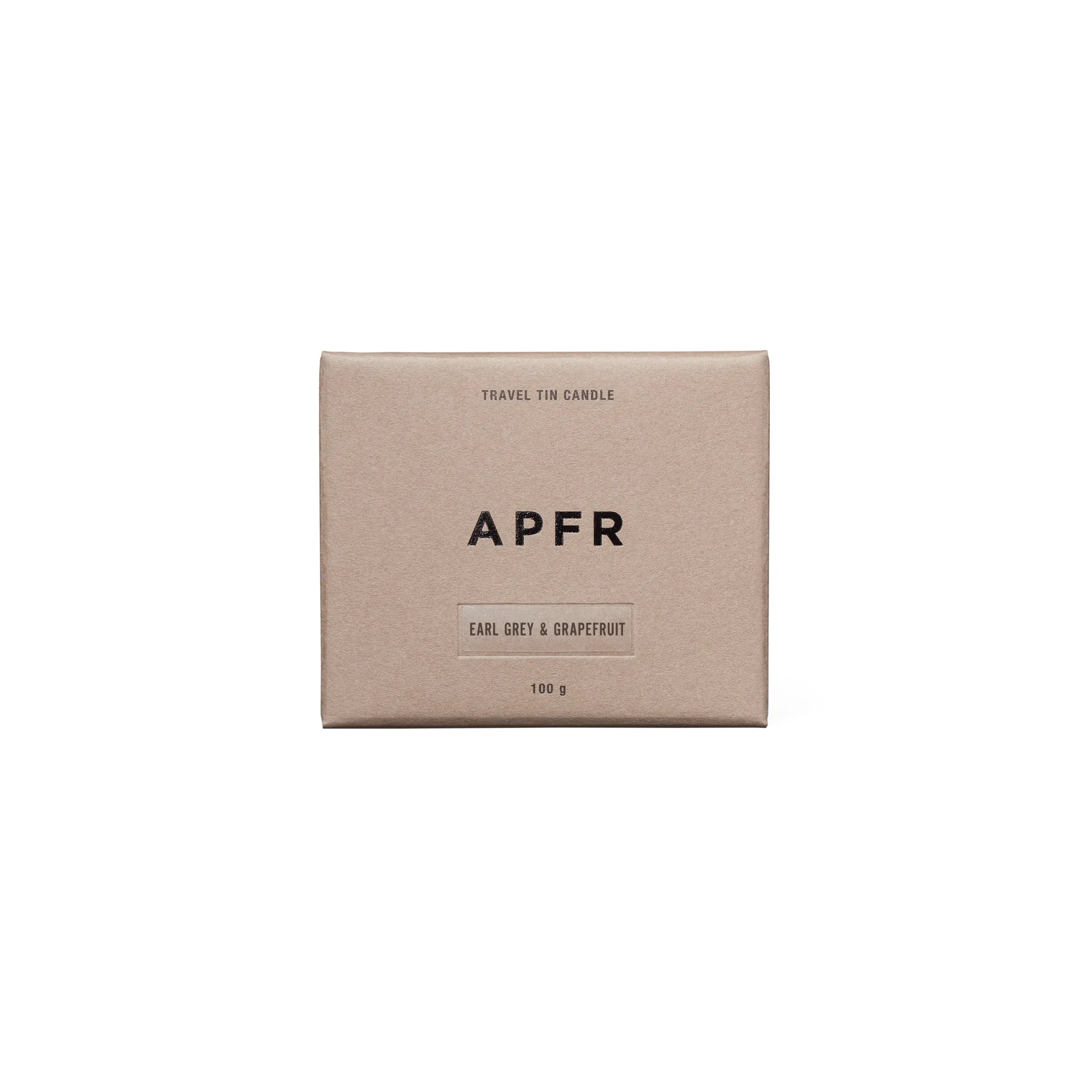 APFR Travel Tin Candle "Earl Grey & Grapefruit"