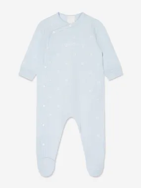 Baby Boys 4G Logo Babygrow in Blue