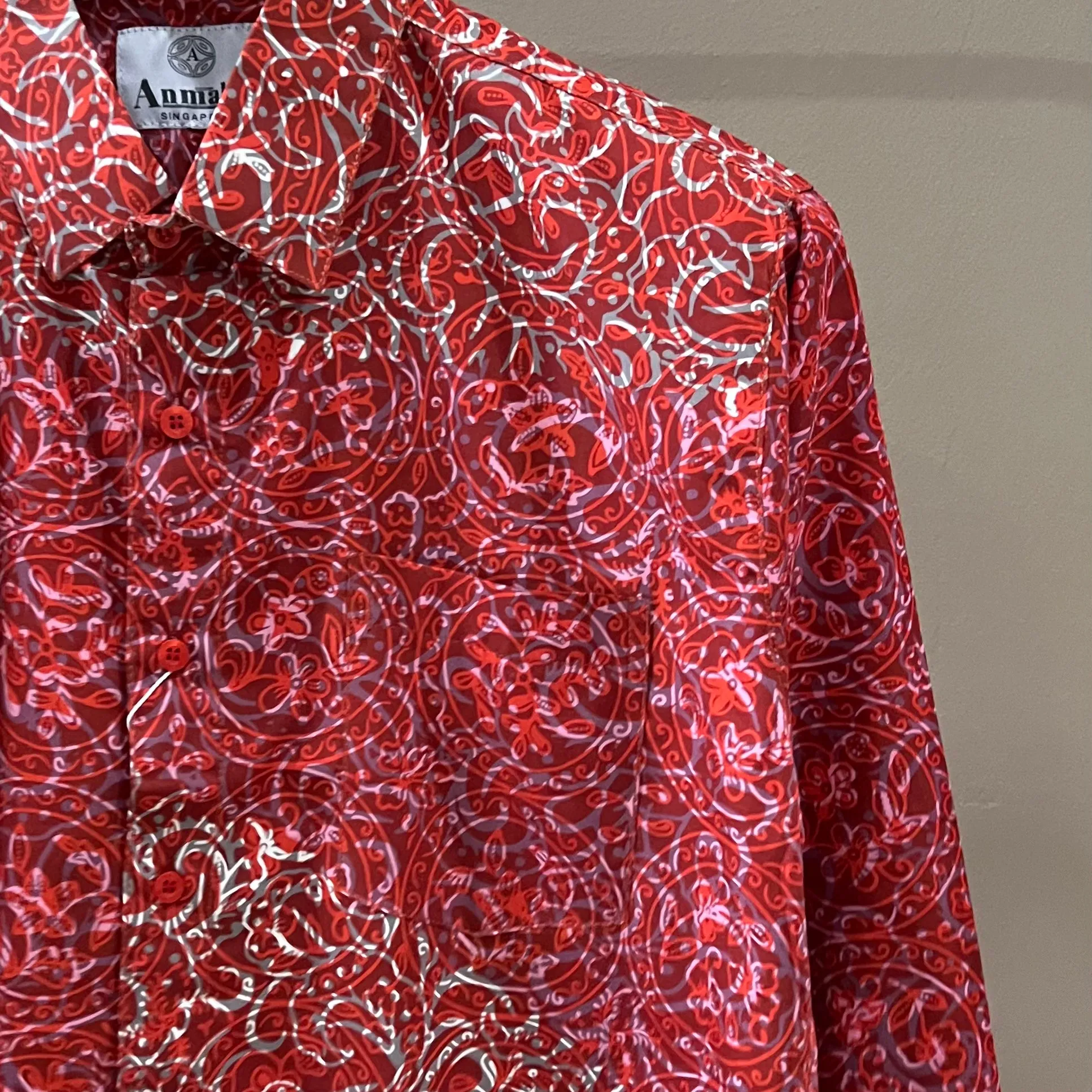 Batik Men's Long Sleeve Shirt