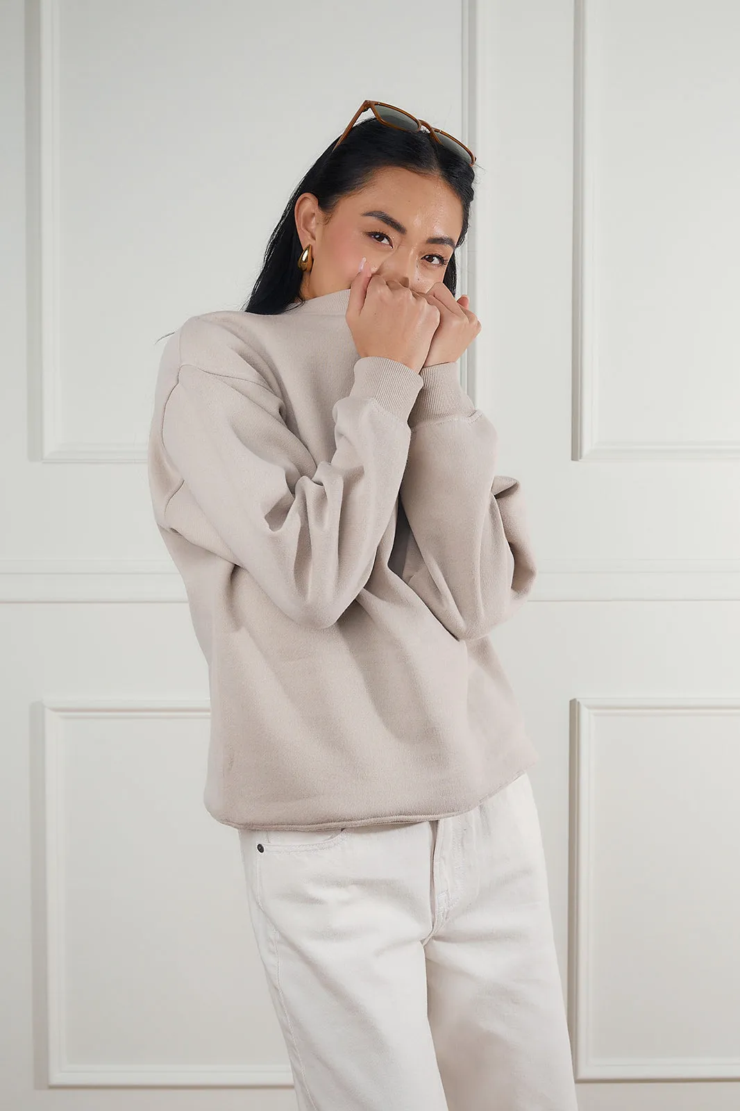 Be Kind Taupe Sweatshirt