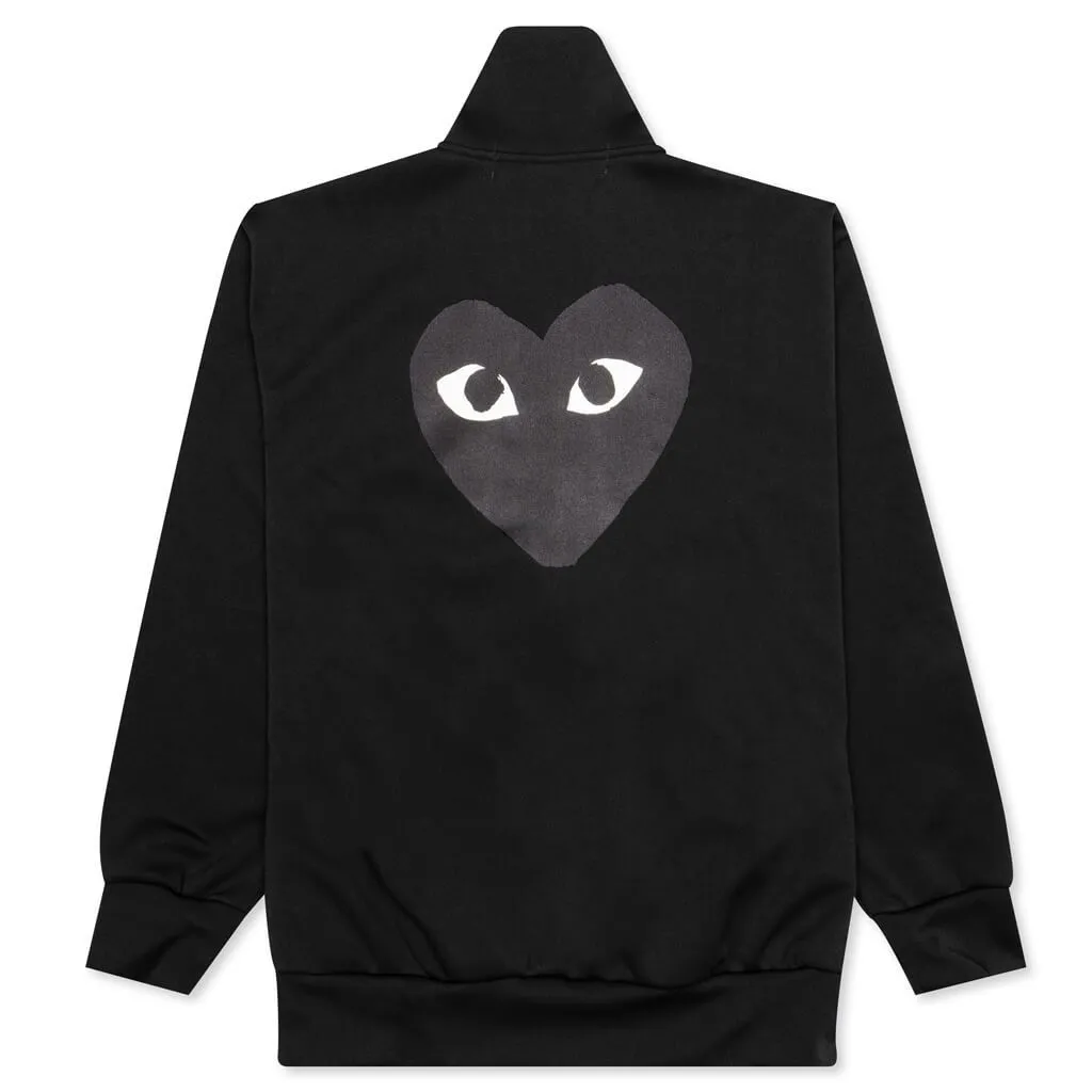 Big Black Heart Sweatshirt - Black