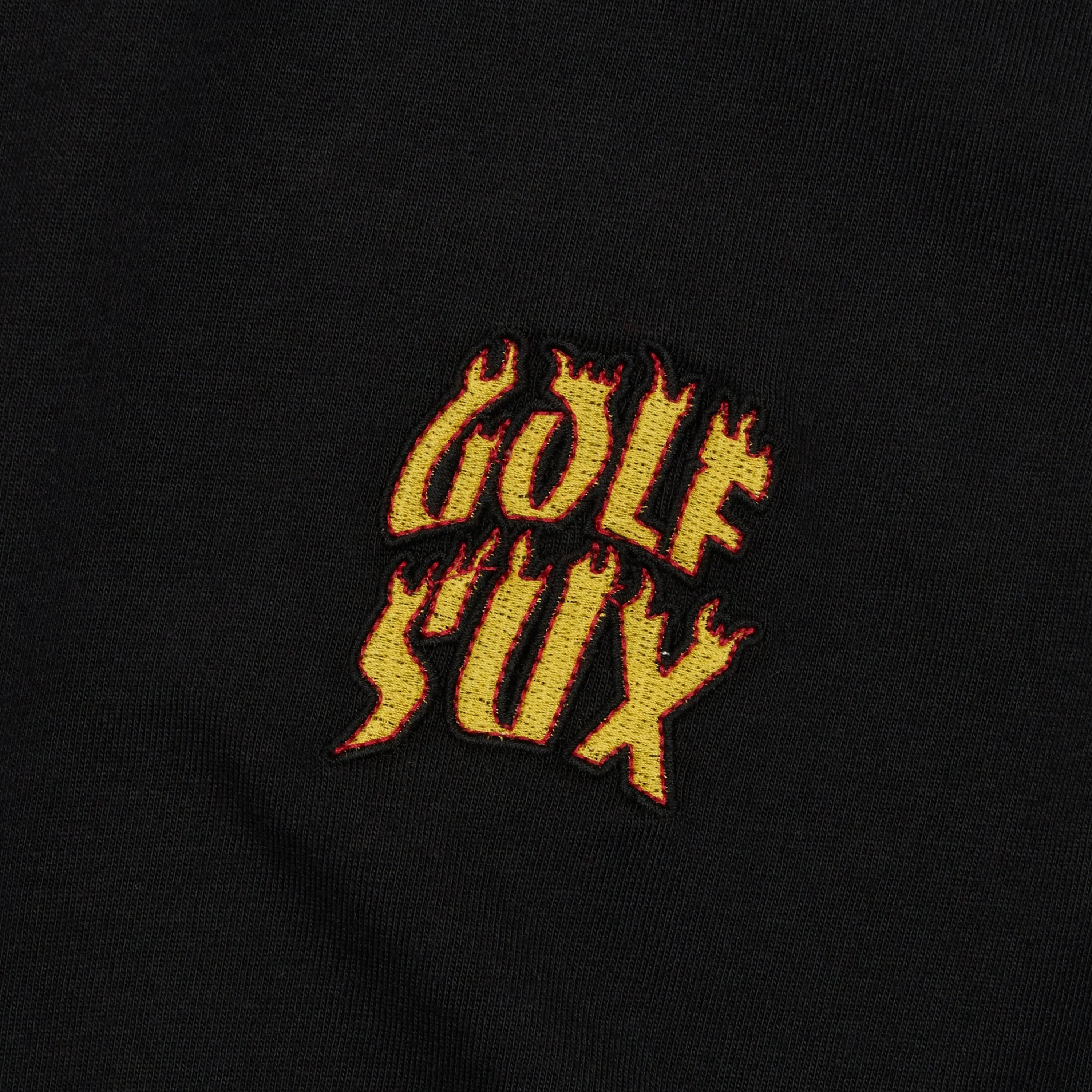 Birds Of Condor Golf Sux Long Sleeve Tee - Black