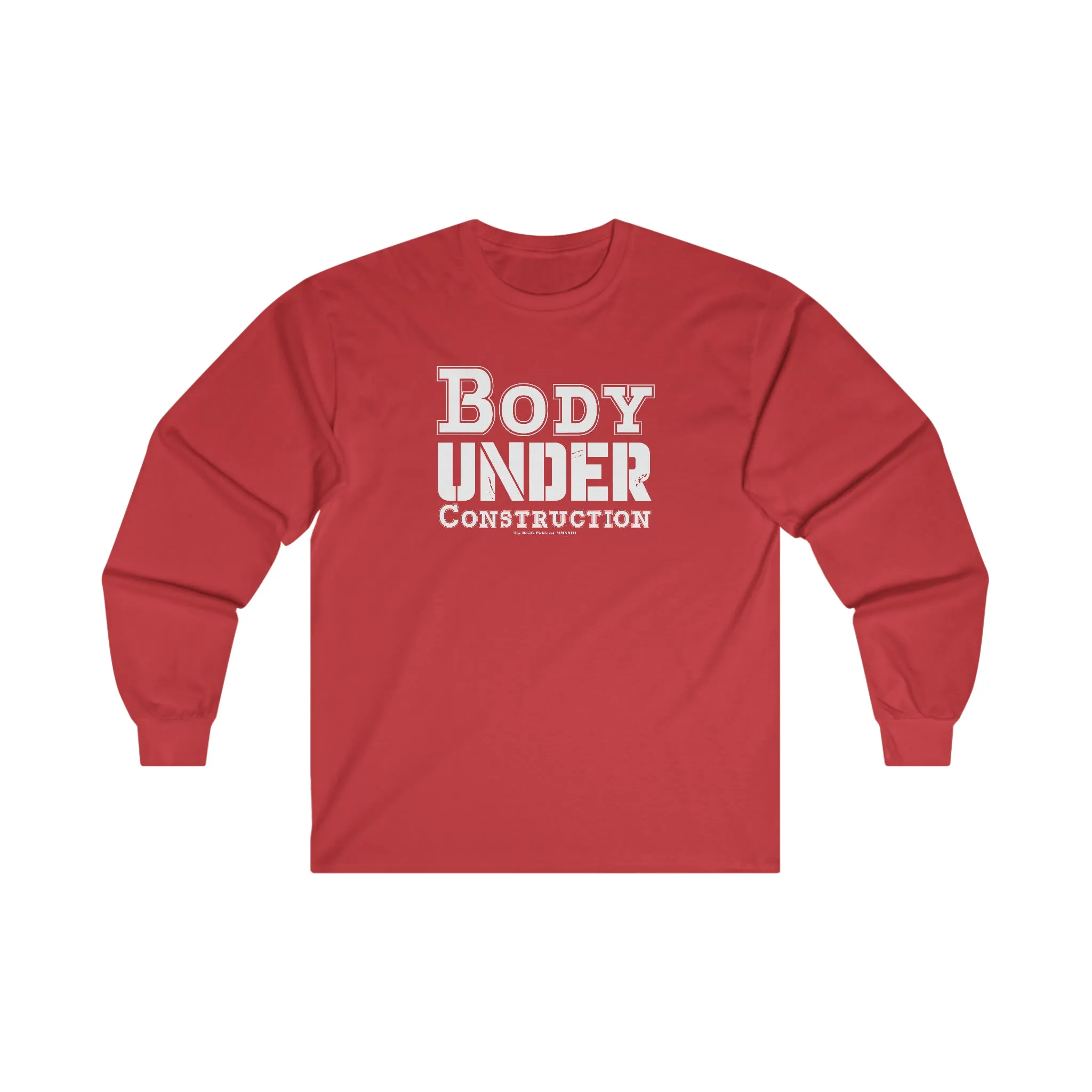 Body Under Construction Long Sleeve Tee