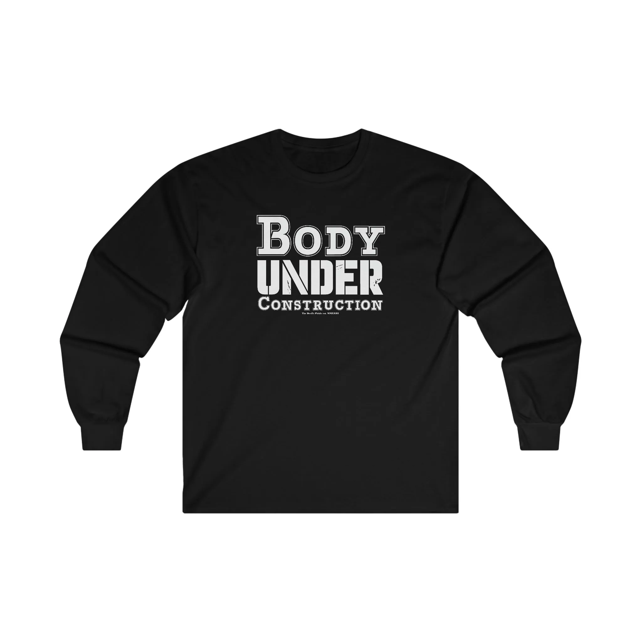 Body Under Construction Long Sleeve Tee