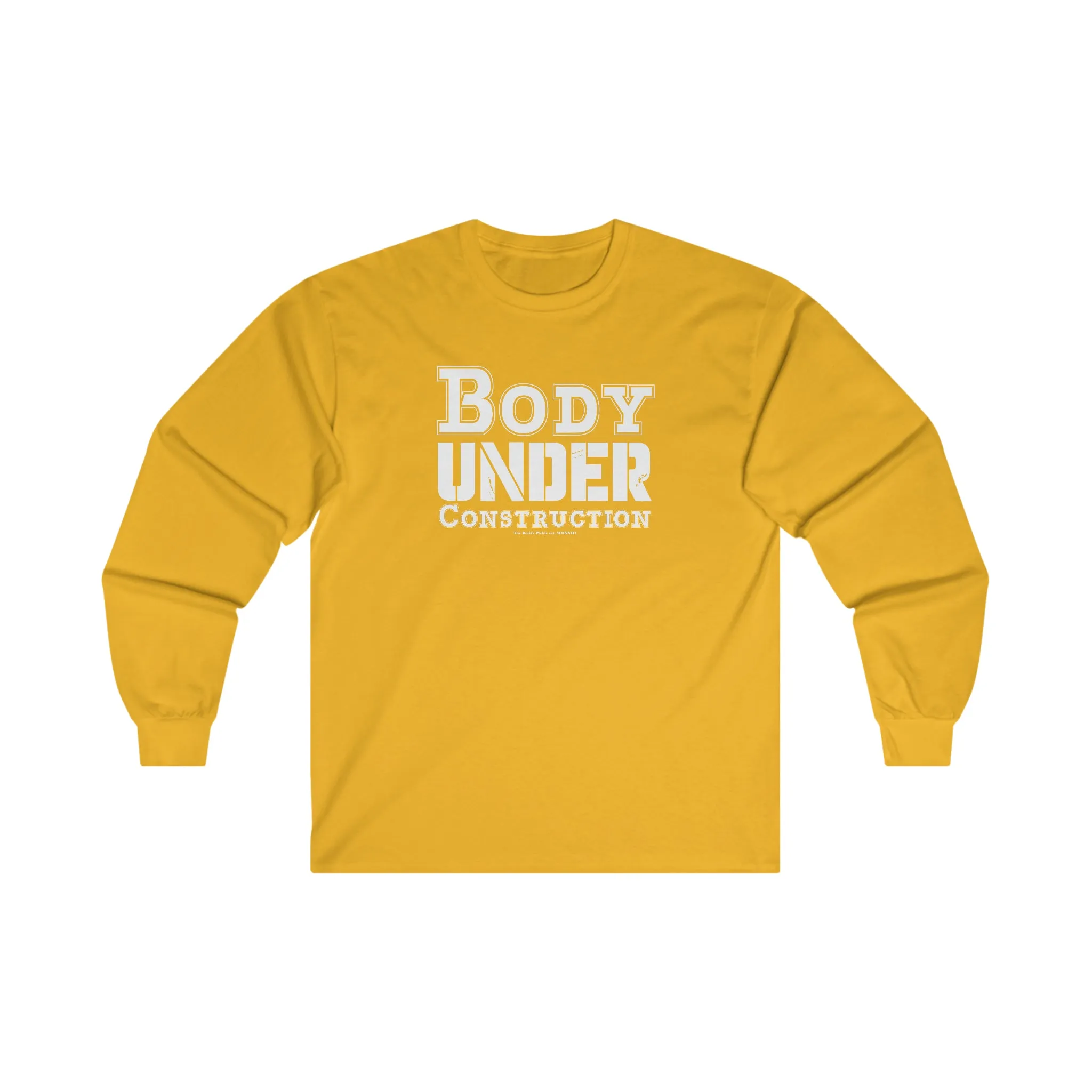 Body Under Construction Long Sleeve Tee