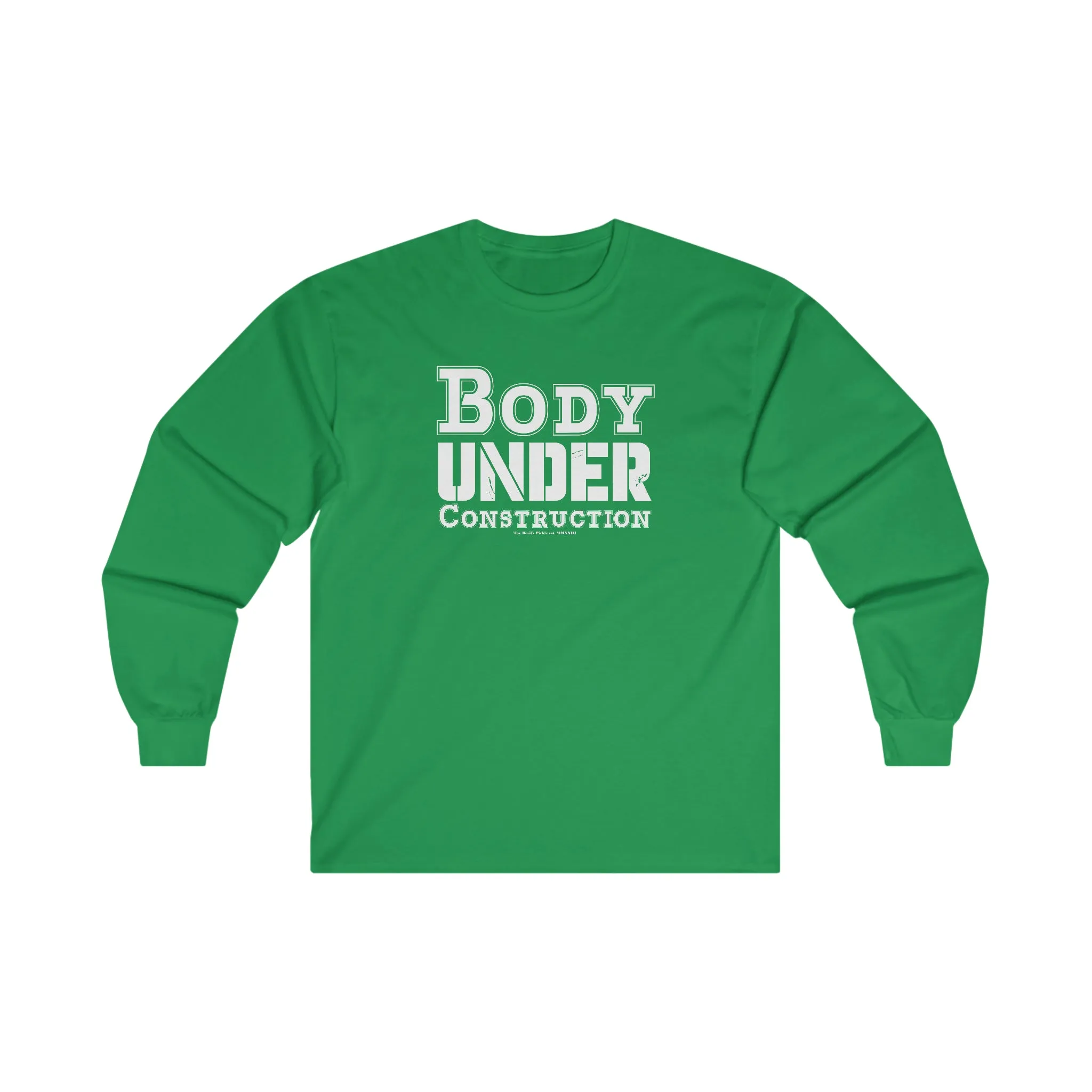 Body Under Construction Long Sleeve Tee