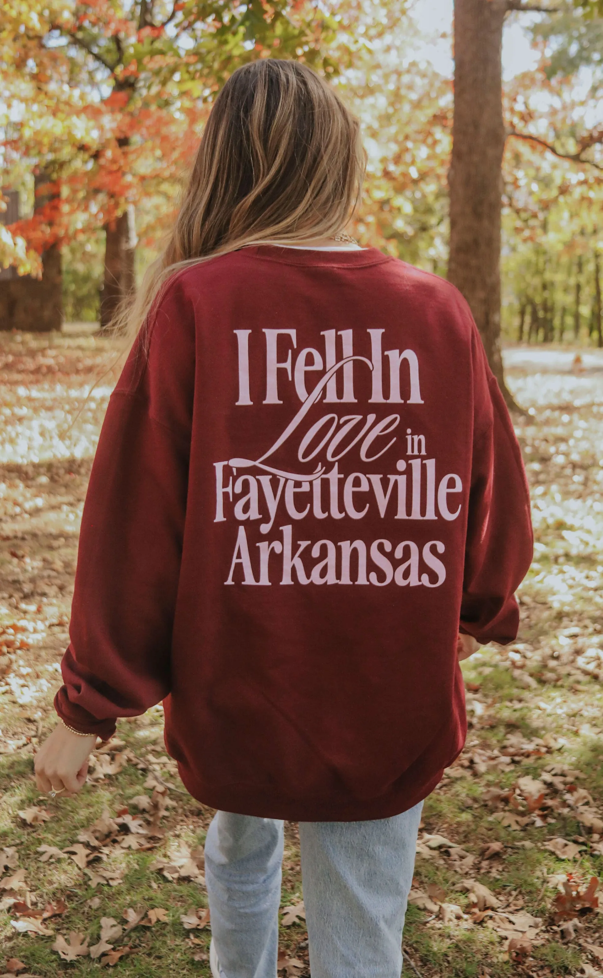 charlie southern: fayetteville is for lovers sweatshirt