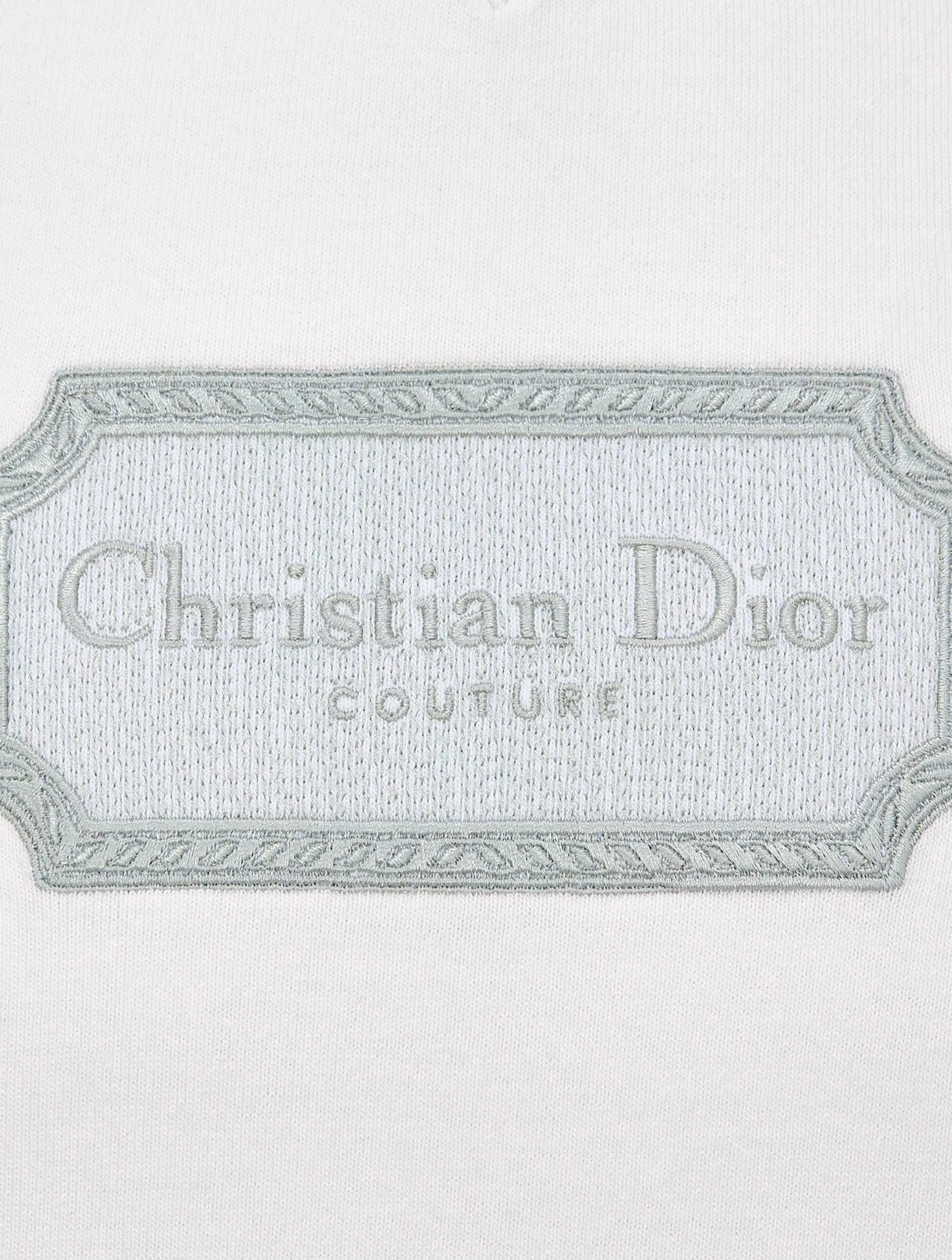 CHRISTIAN DIOR COUTURE T-SHIRT WITH COMFORTABLE FIT