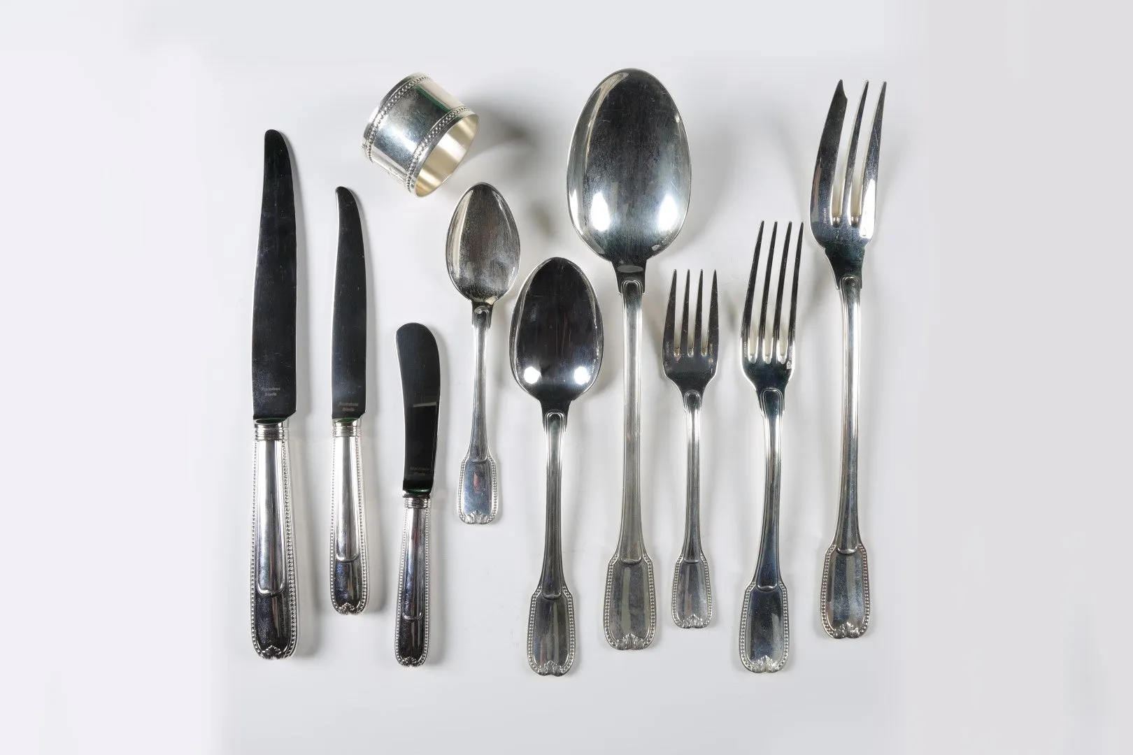 Christofle France 925 Silver Joubert Silverware Set (5043.95g.)