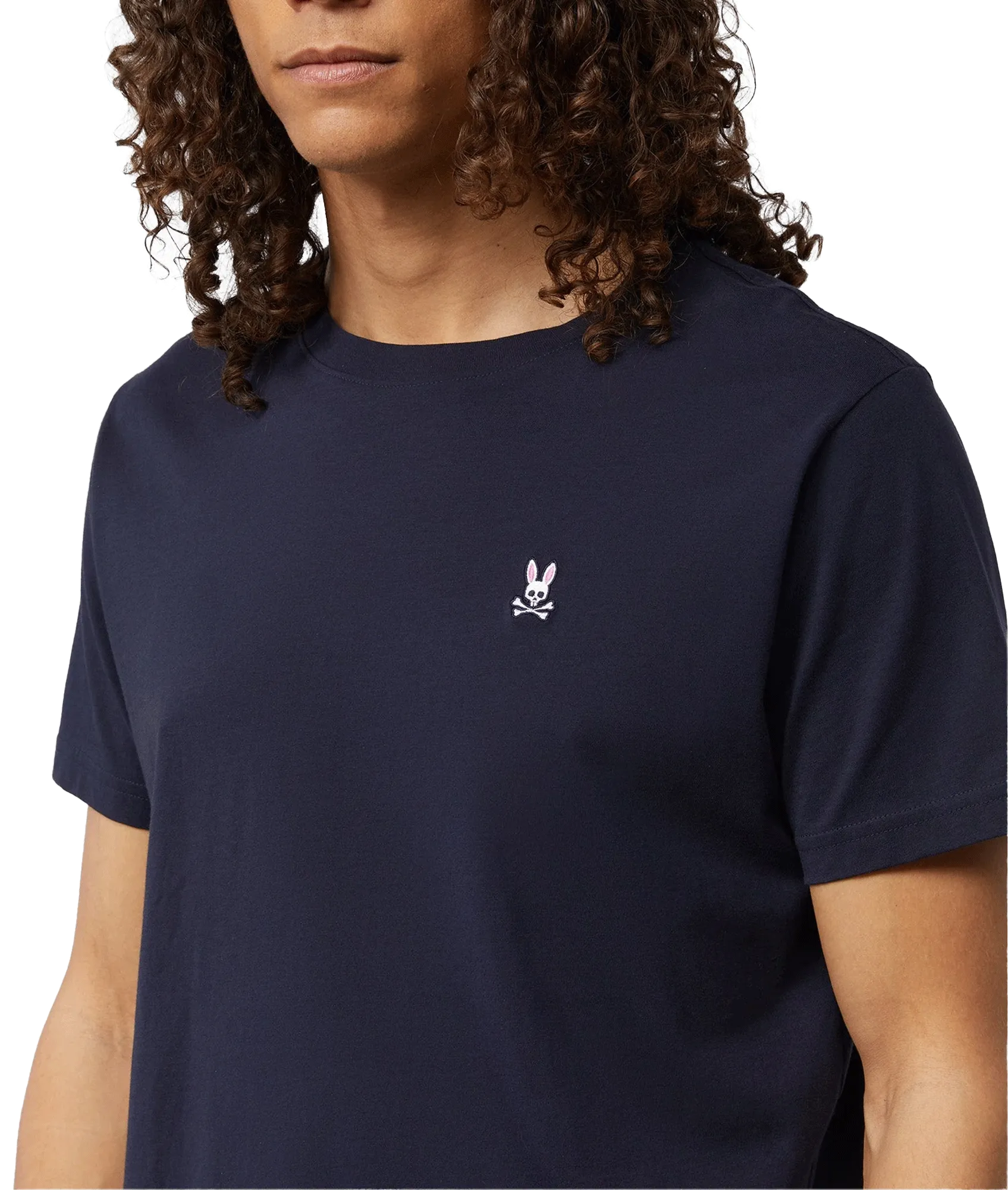 Classic Crew Neck Tee - Navy