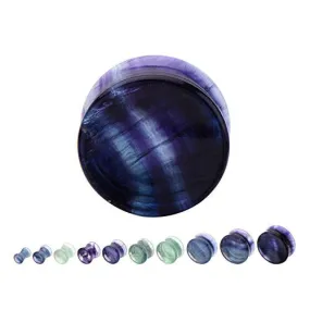 Double Flared Flourite Saddle WildKlass Plugs