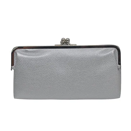 Double Frame Silver NGIL Vintage Style Wallet