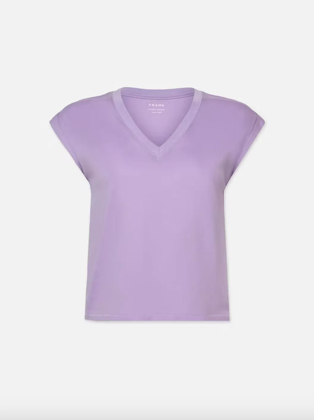 Easy V-Neck Tee - Lilac