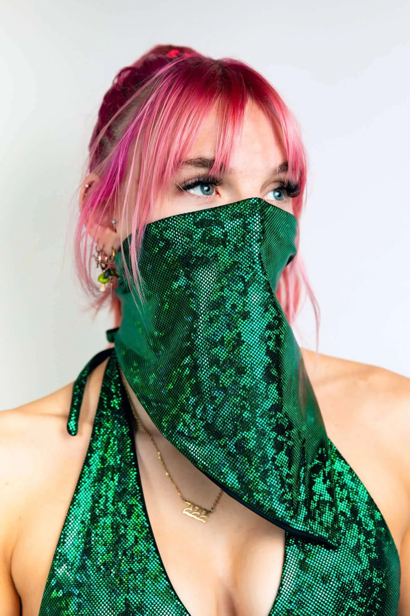 Emerald Holo Bandana