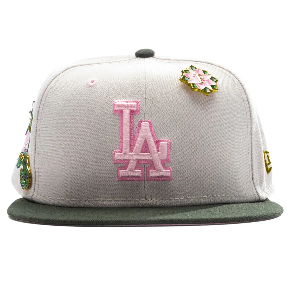 Feature x New Era Lotus 59FIFTY Fitted - Los Angeles Dodgers