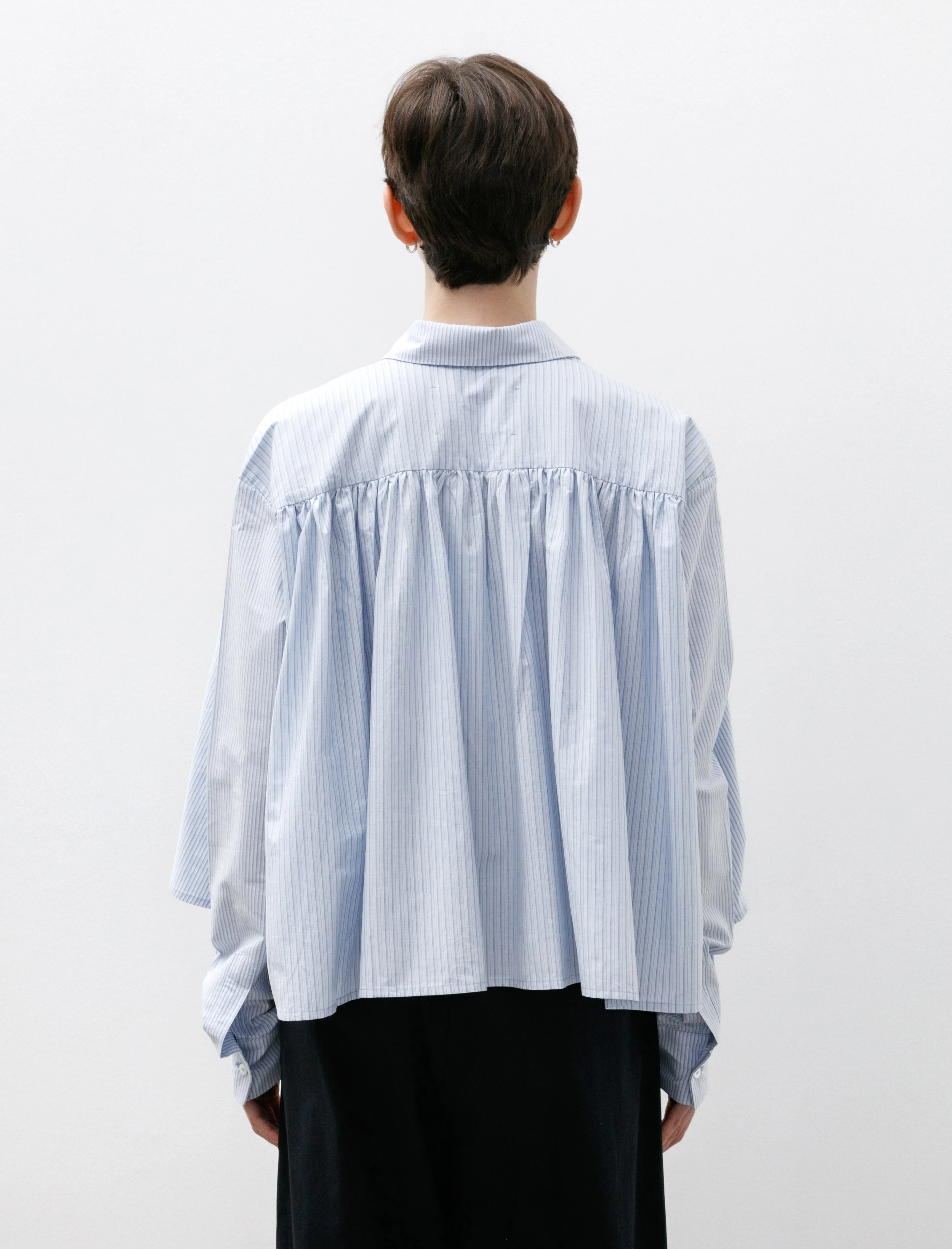 Flo Blouse Light Blue Stripe