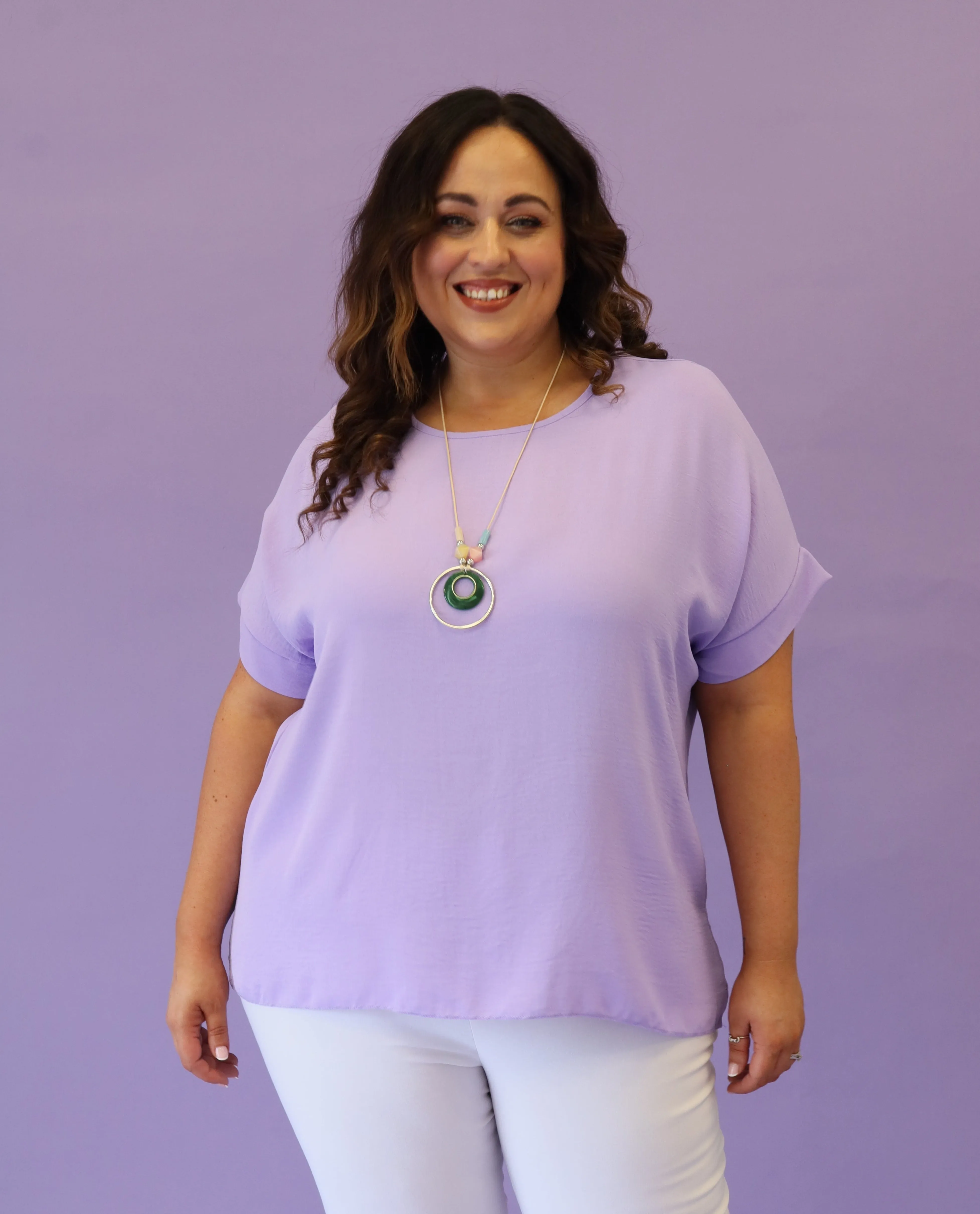 Freya Blouse in Purple