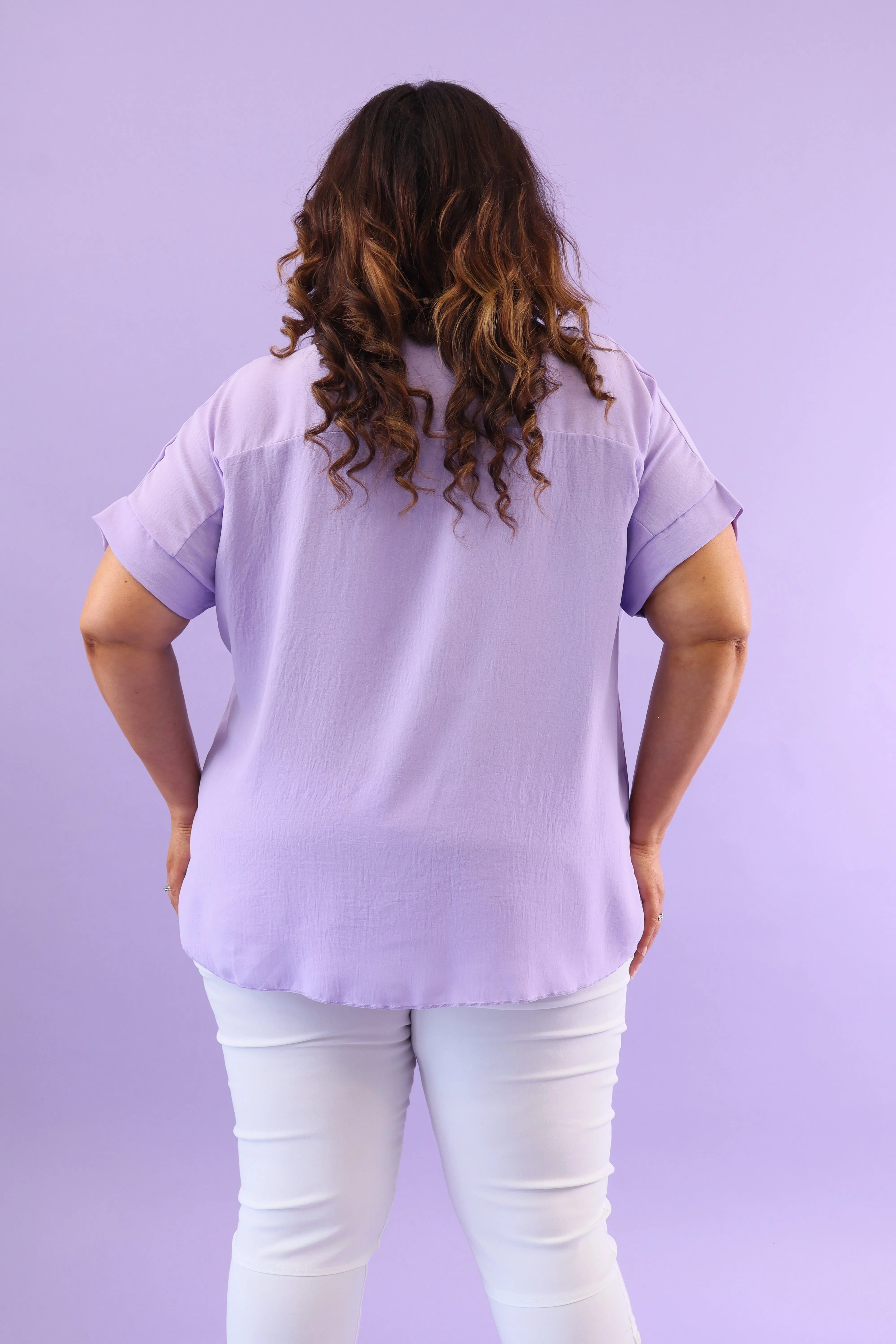 Freya Blouse in Purple