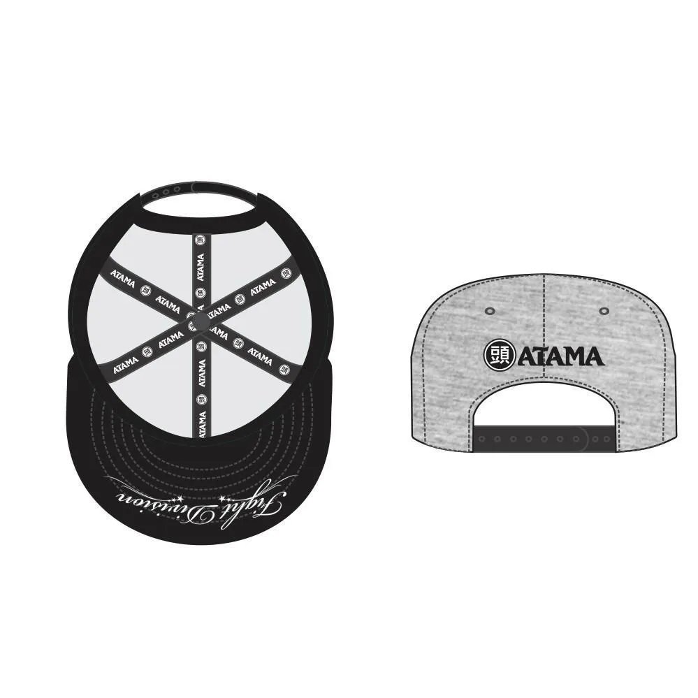 GRAY ATAMA LOGO HAT