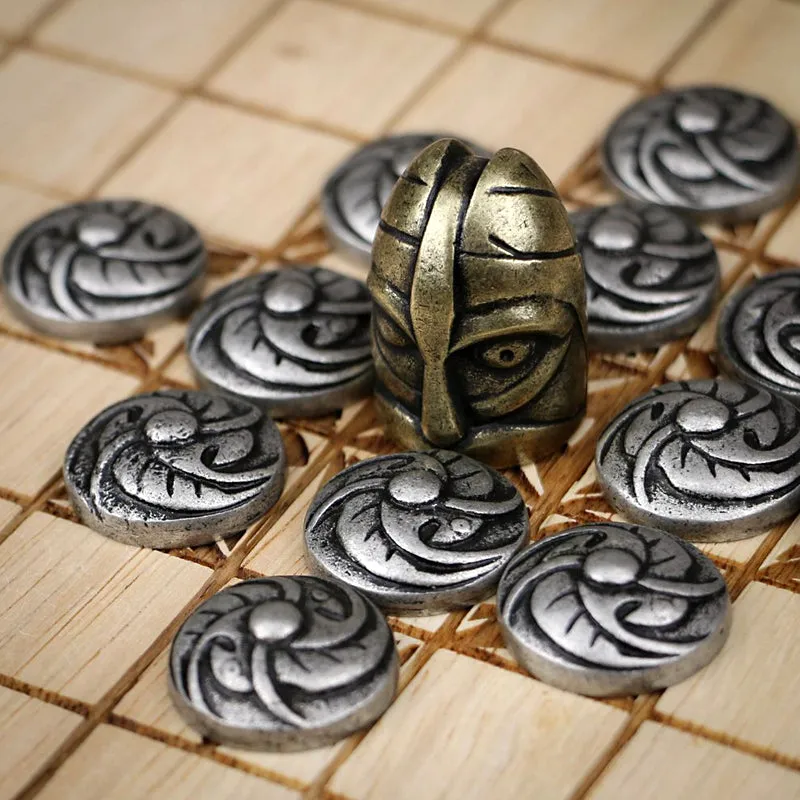 Hnefatafl / Wood Board - Metal