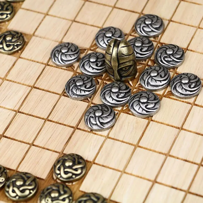 Hnefatafl / Wood Board - Metal