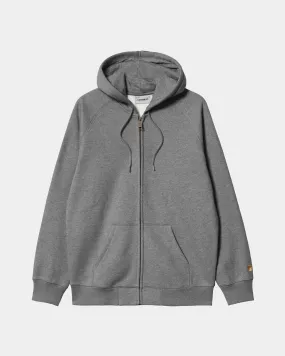 Hooded Chase Jacket | Dark Grey Heather