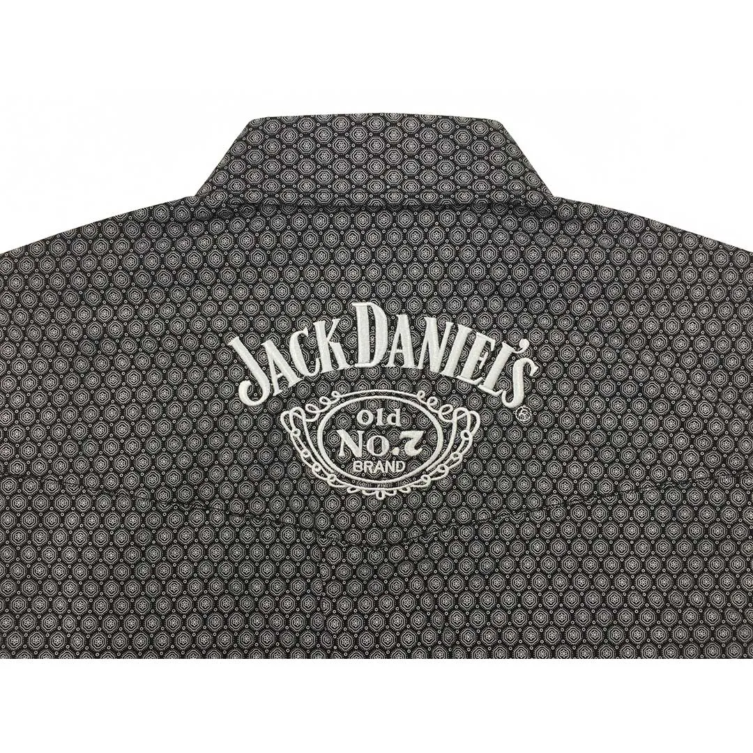 Jack Daniel's Men's Geometric Print Shirt