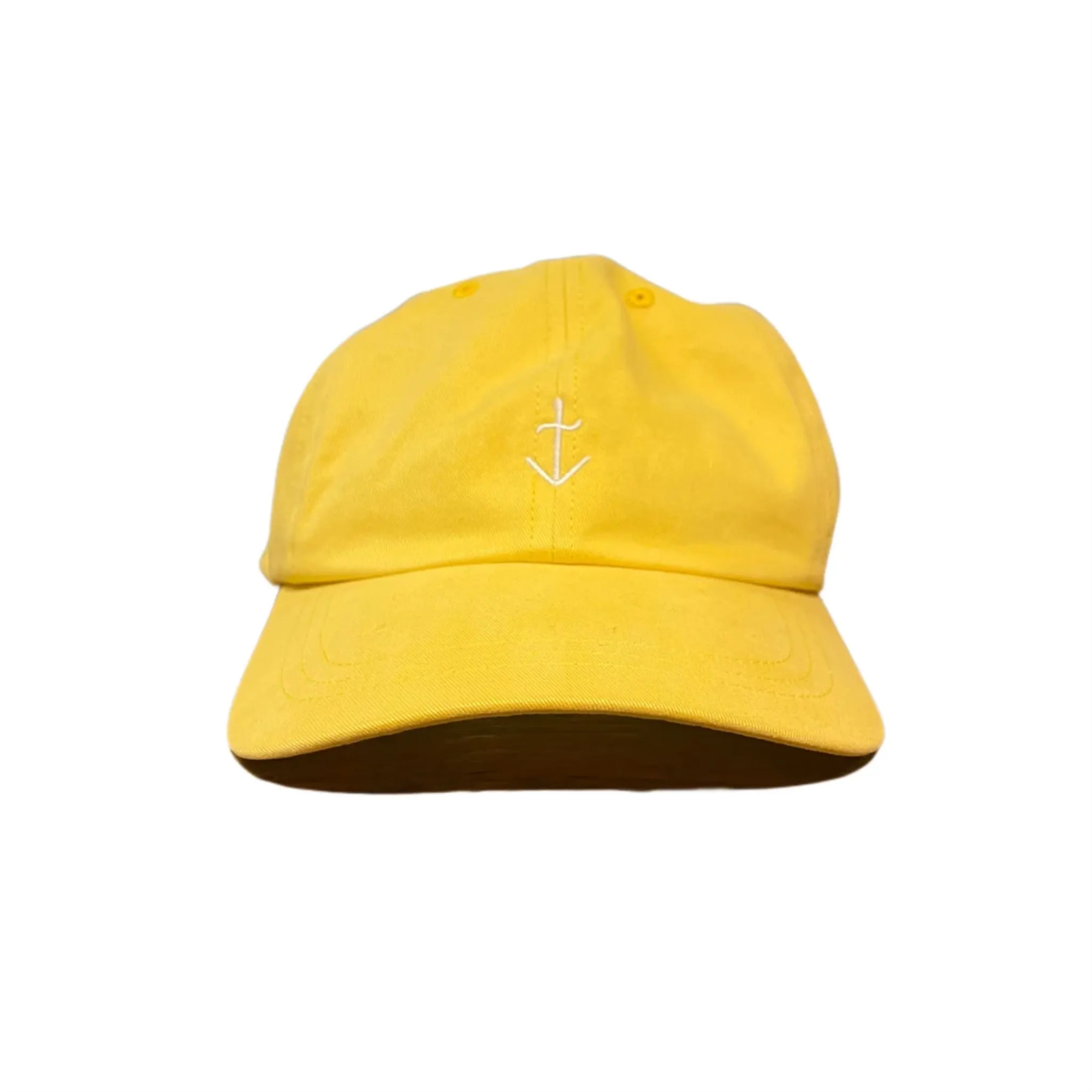 LA PAZ Santos Yellow With Ecru Logo Cap