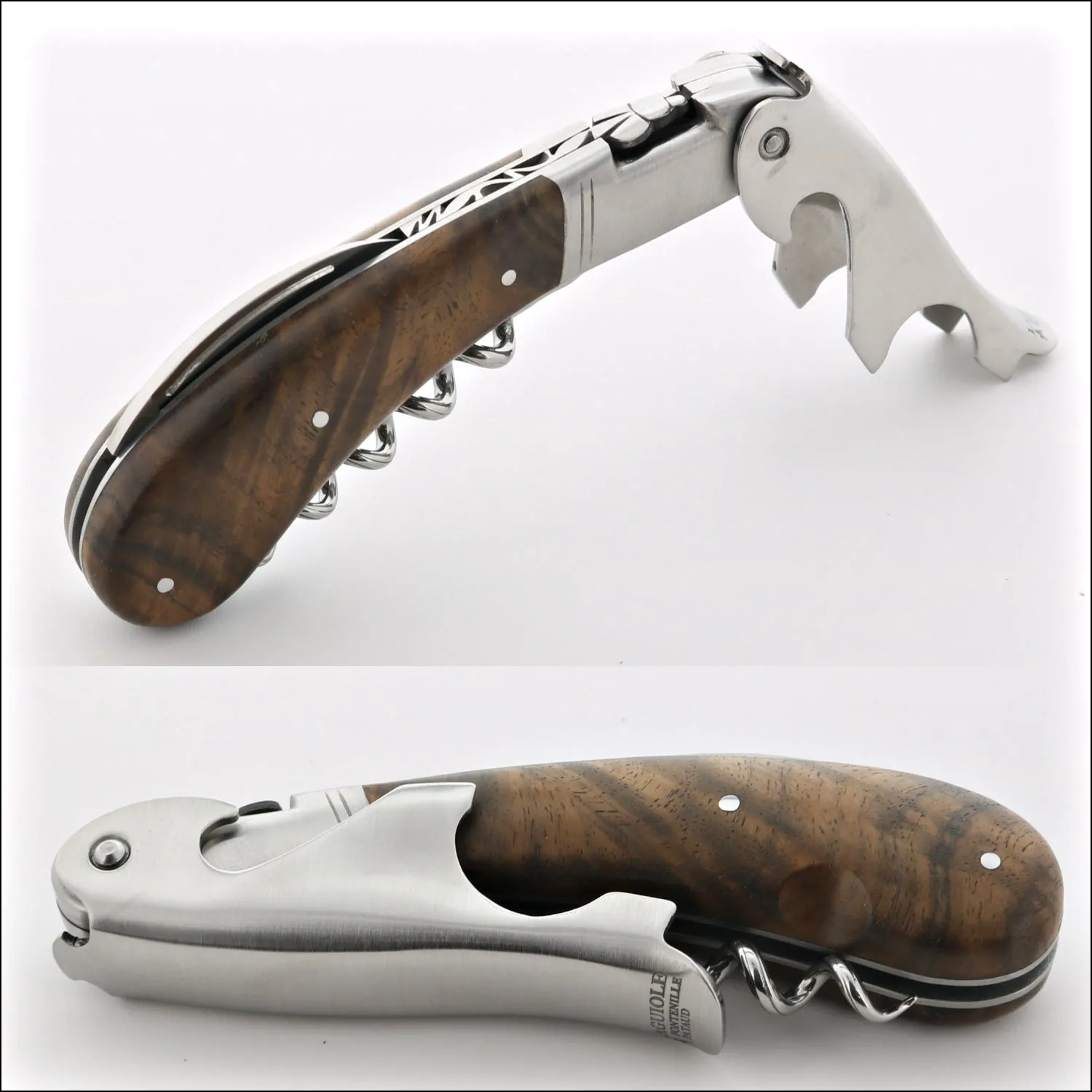 Laguiole Magnum Walnut Corkscrew - B