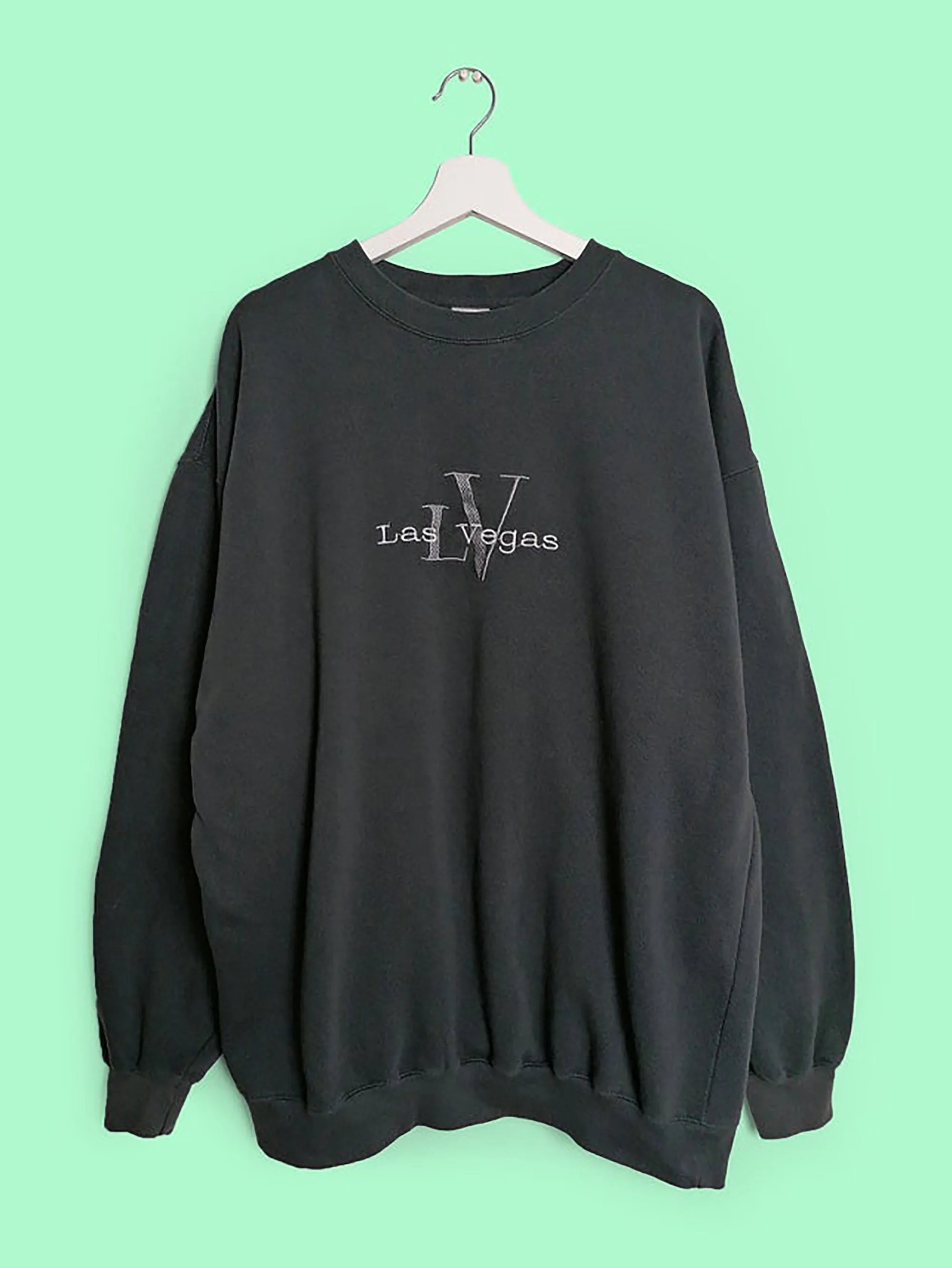 LAS VEGAS Embroidery Logo Sweatshirt - size XL