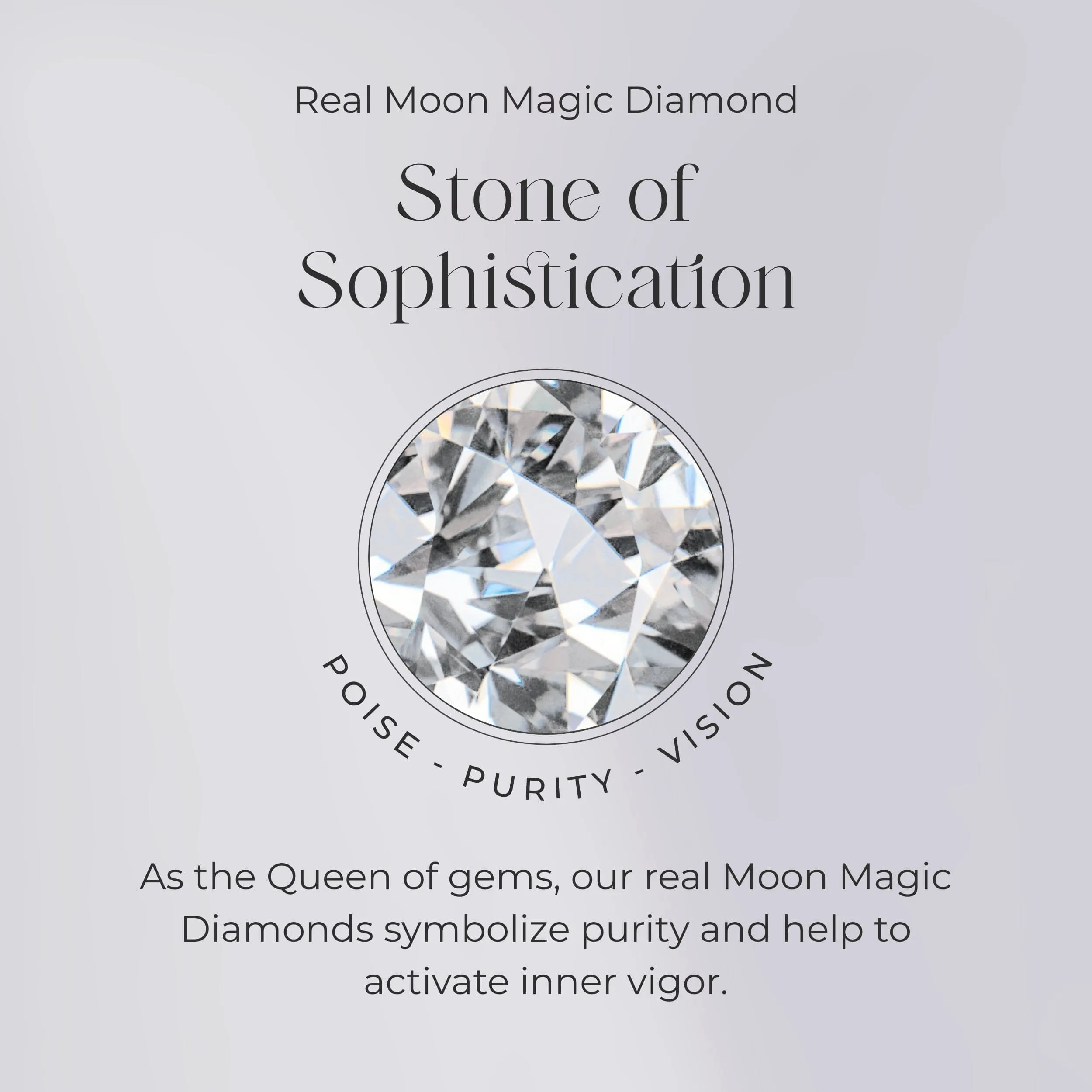 Moonstone Diamond Ring - Raw Allure