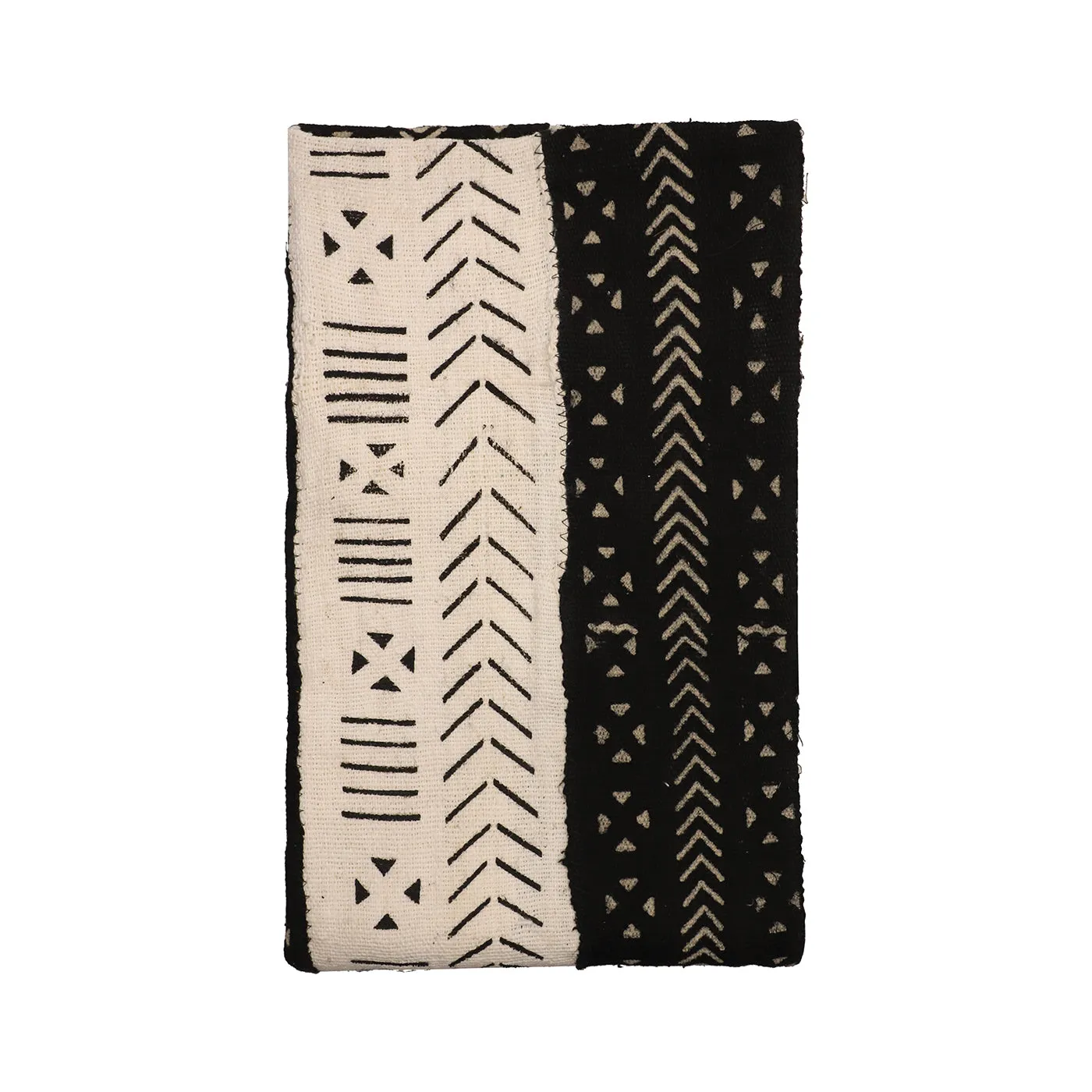 Mud Cloth Textile | Stripes Black & White