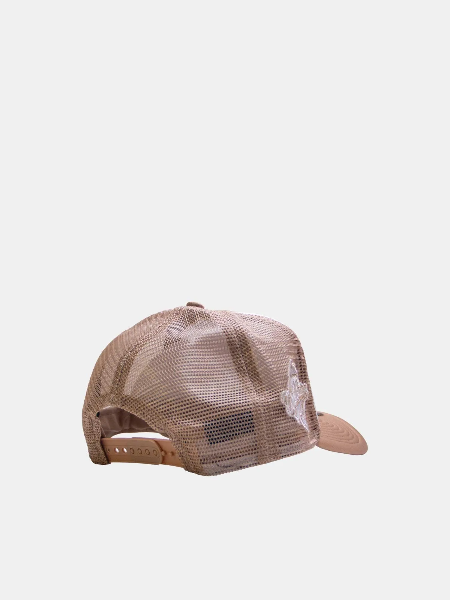 New Era 9FORTY New York Yankees Trucker - Beige / White