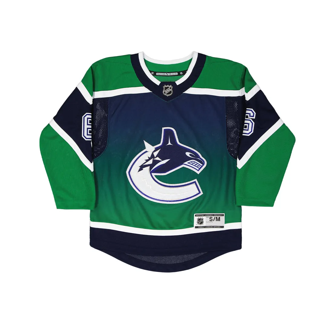 NHL - Kids' (Youth) Vancouver Canucks Brock Boeser Reverse Retro Jersey (HK5BSHCNX CNKBB)