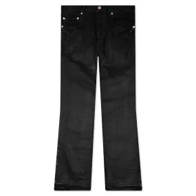 P004 Flare Pressed Coated - Black