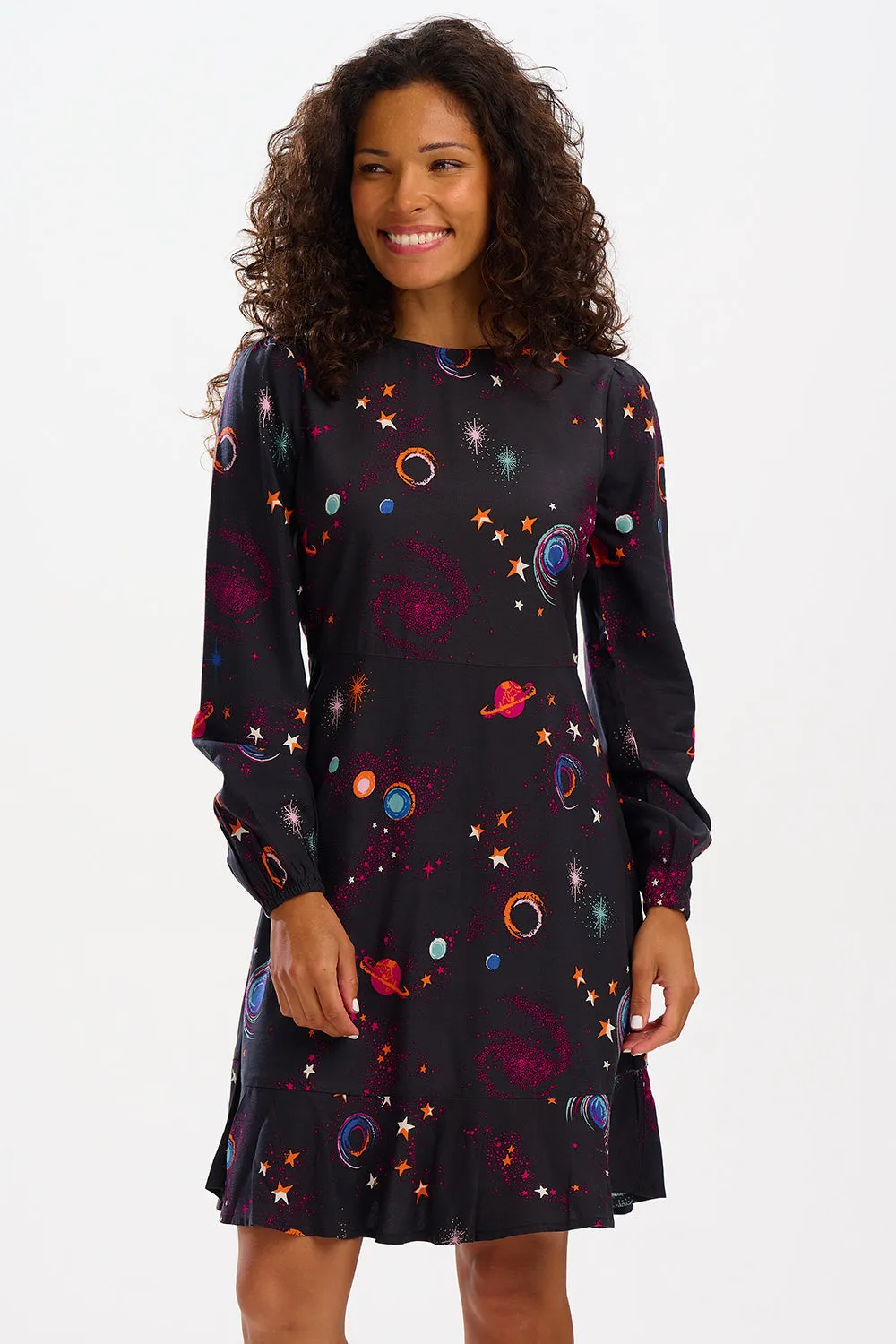 Sugarhill Brighton Colourful Universe Juliette Dress