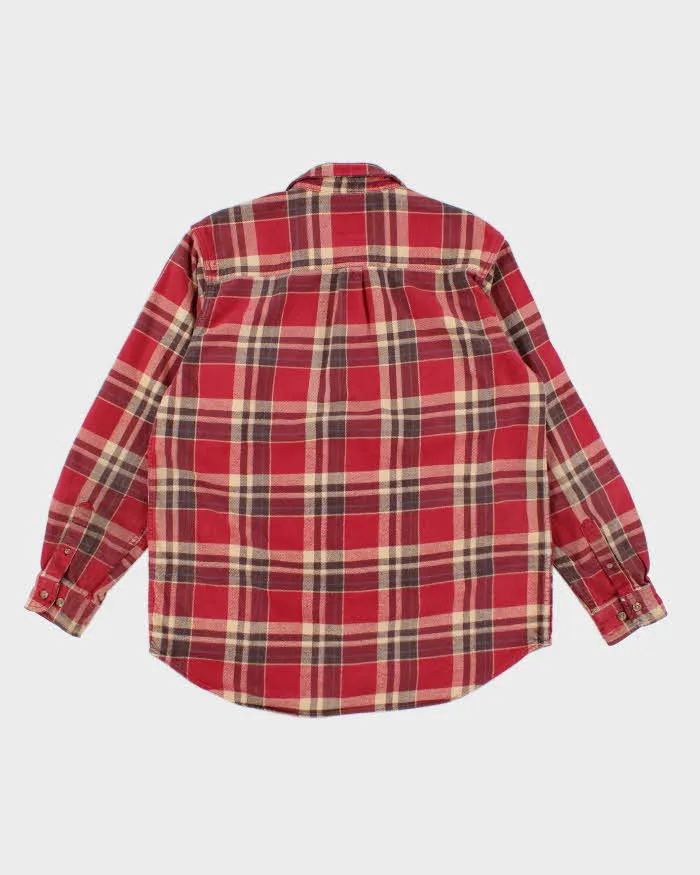 Vintage Men's Red Field & Stream Flannel Shirt - XL