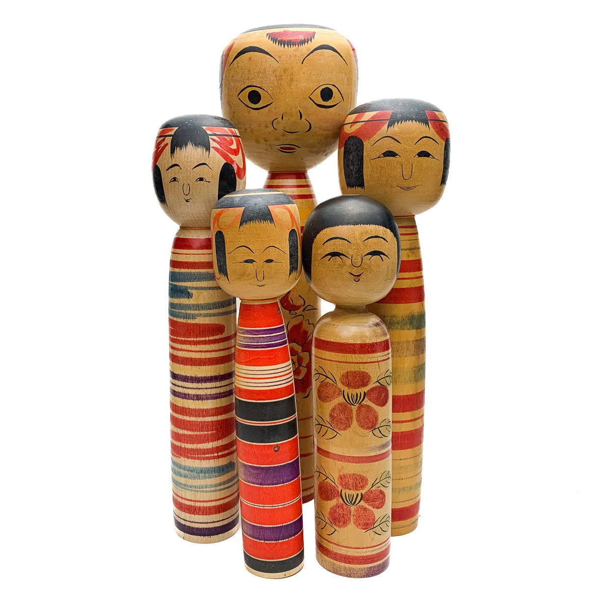 Vintage Wooden Kokeshi Doll, Japan #349