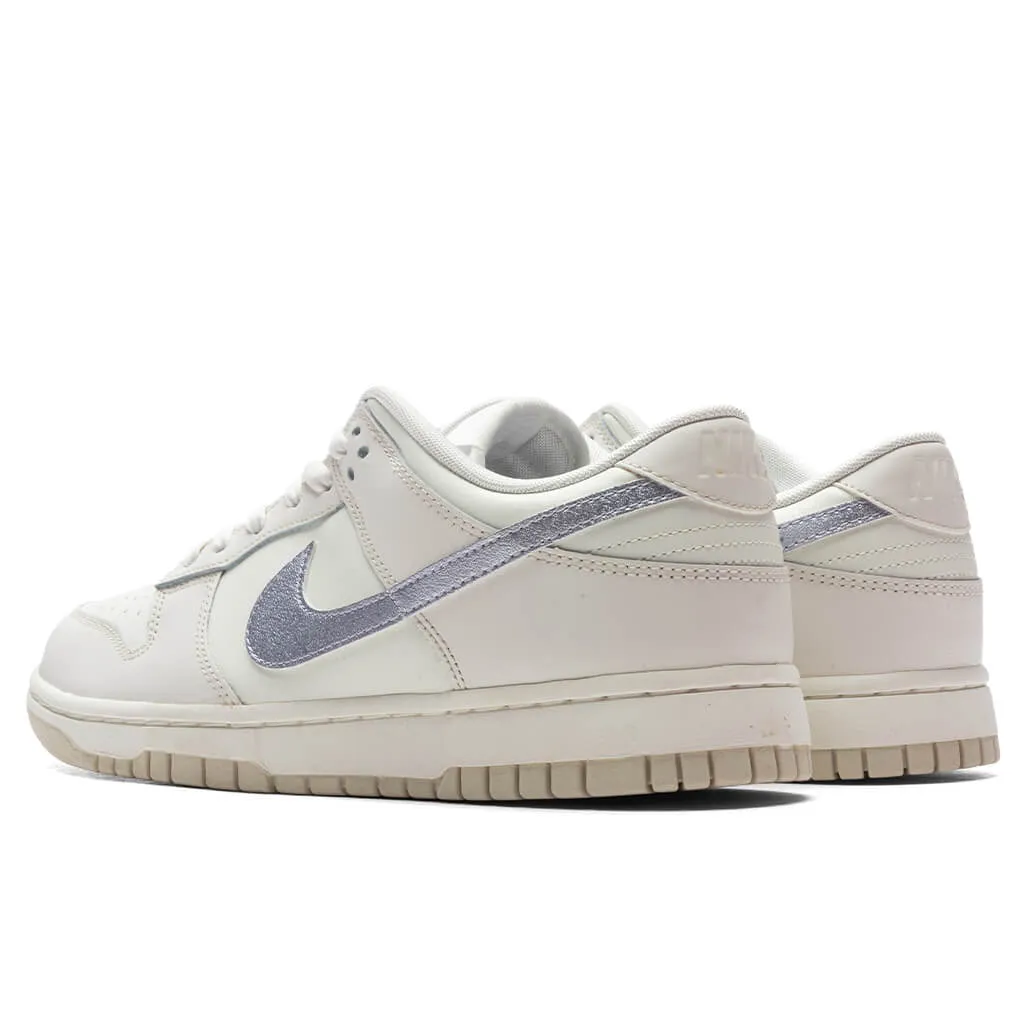 Women's Dunk Low - Sail/Oxygen Purple